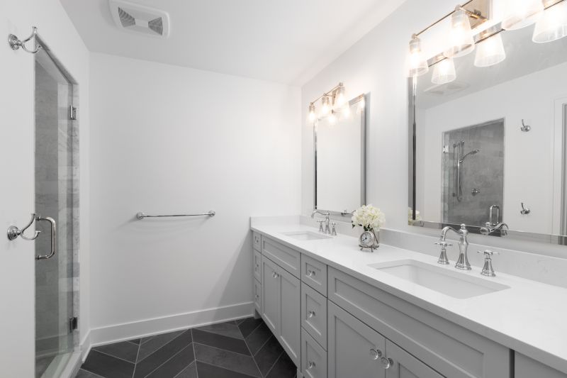 Contemporary Vanity with Lighting
